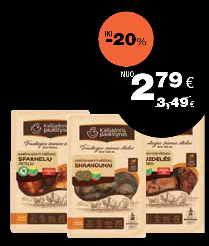 Keptos mėsos gaminiams
