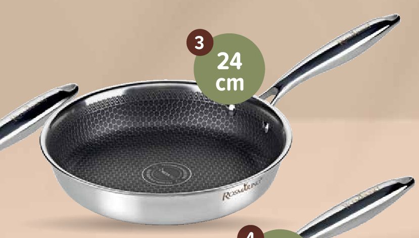 Keptuvė ROSMARINO HEXAPRO, 1 vnt