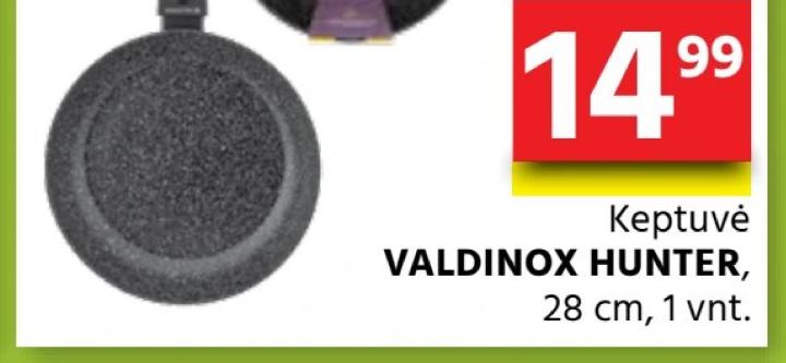 Keptuvė VALDINOX HUNTER, 28 cm