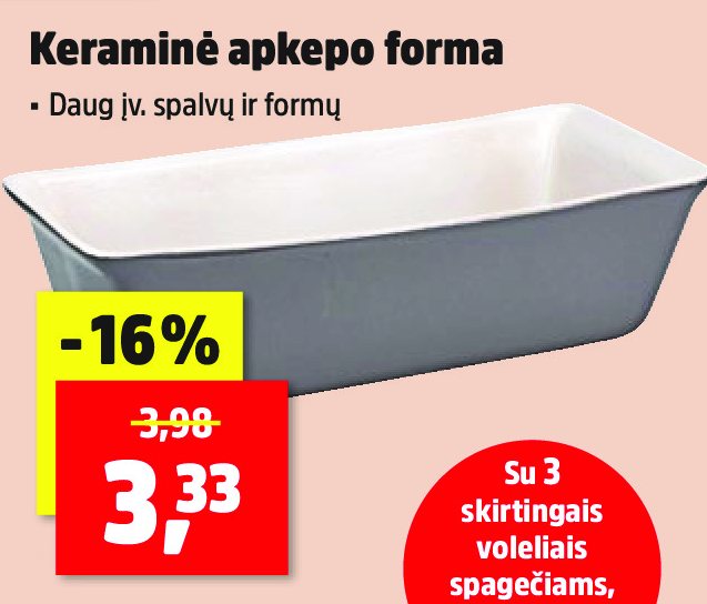 Keraminė apkepo forma