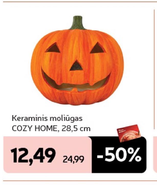 Keraminis moliūgas COZY HOME, 28.5 cm