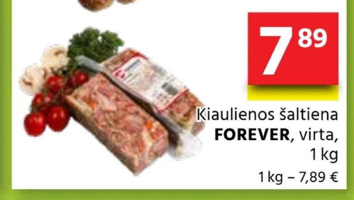 Kiaulienos šaltiena FOREVER, 1 kg