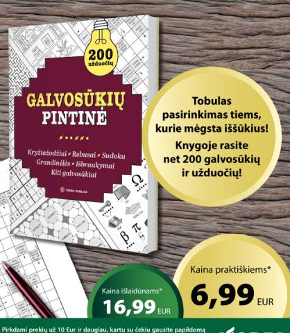 Knyga „Galvosūkių pintinė“