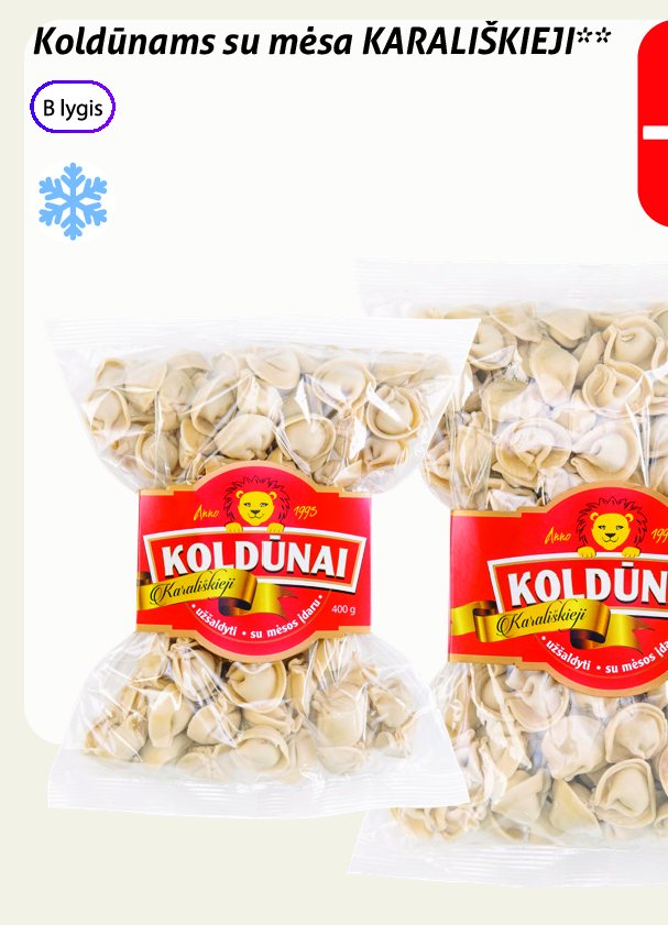 Koldūnams su mėsa KARALIŠKIEJI