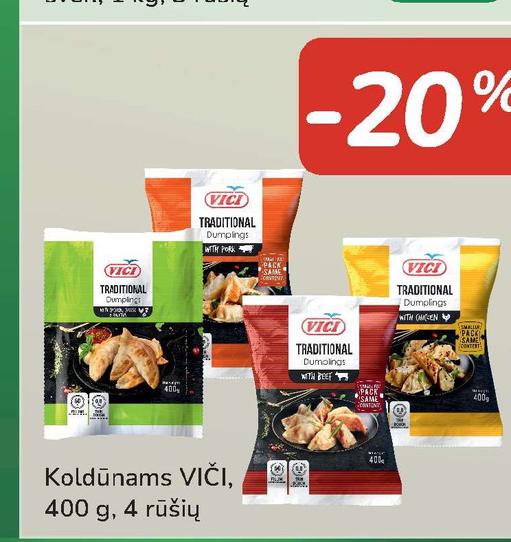 Koldūnams VIČI, 400 g