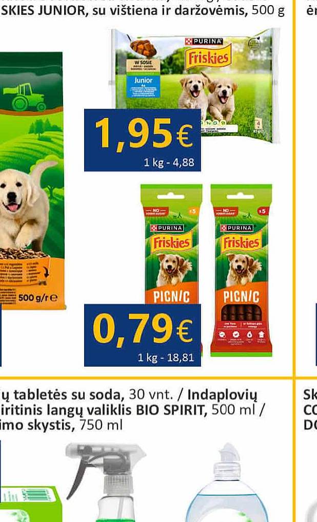 Konservai šunims FRISKIES JUNIOR, 4 x 85 g