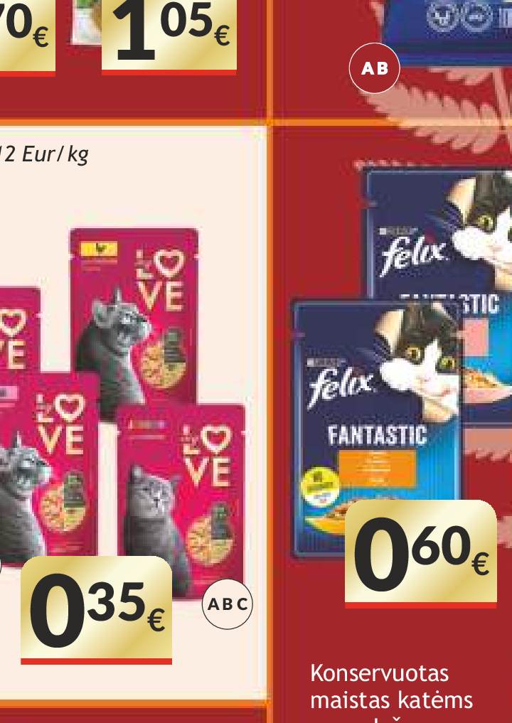 Konservuotas maistas suaugusioms katėms MY LOVE, 100 g