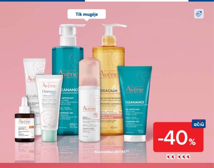 Kosmetikai AVENE