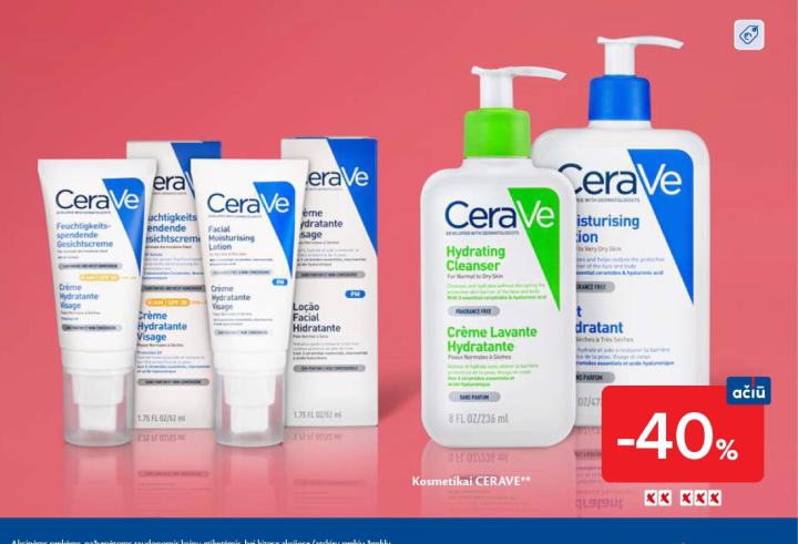 Kosmetikai CERAVE