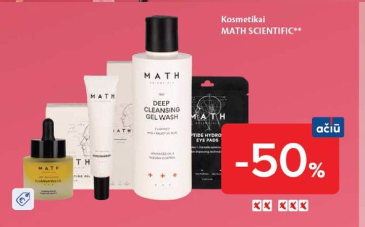 Kosmetikai MATH SCIENTIFIC