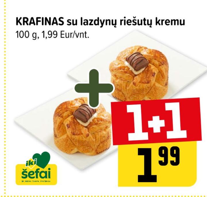 KRAFINAS su lazdynų riešutų kremu, 100 g