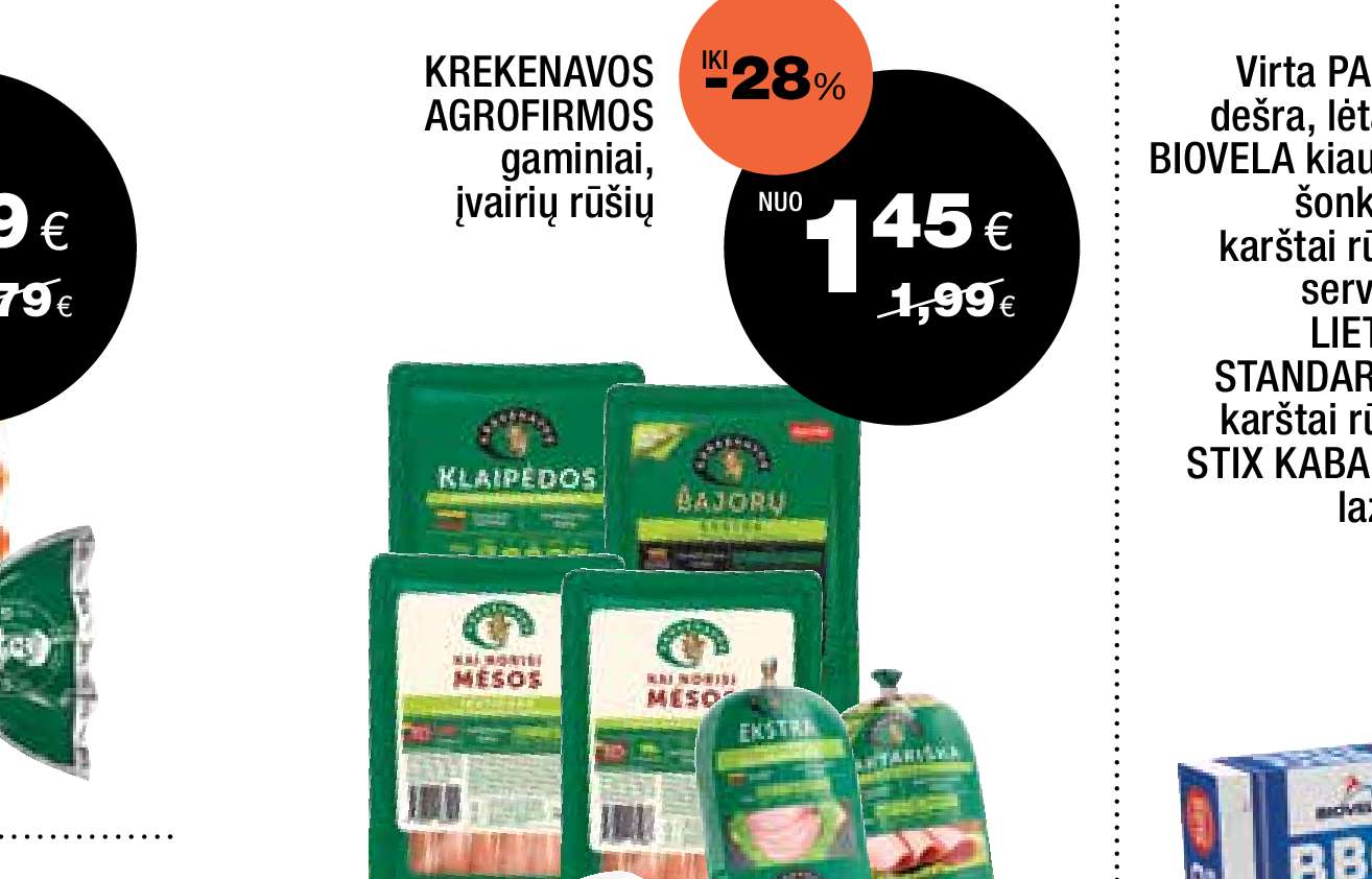 KREKENAVOS AGROFIRMOS gaminiai