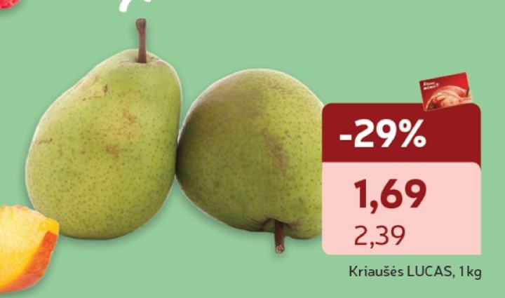 Kriaušės LUCAS, 1 kg
