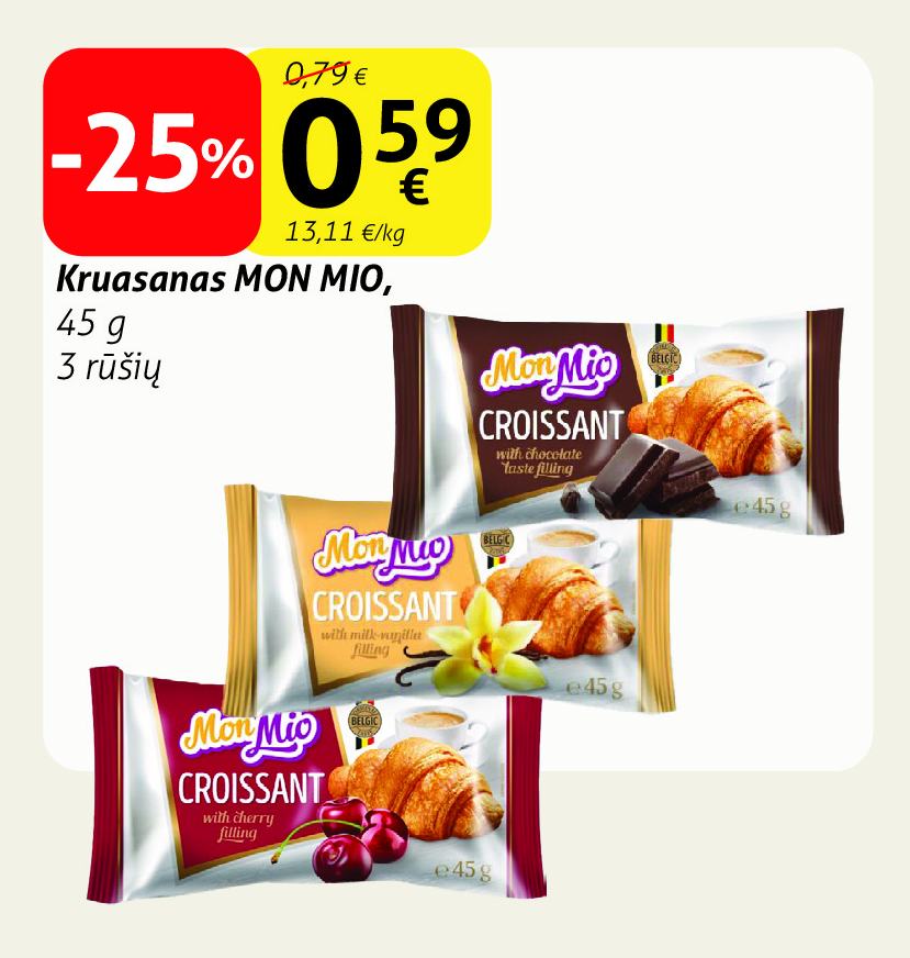 Kruasanas MON MIO, 45 g
