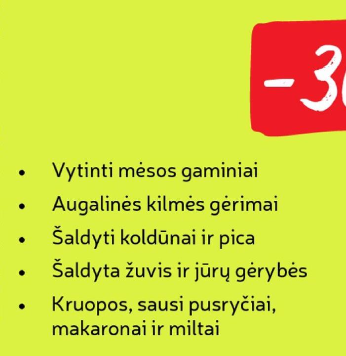 Kruopos, sausi pusryčiai, makaronai ir miltai