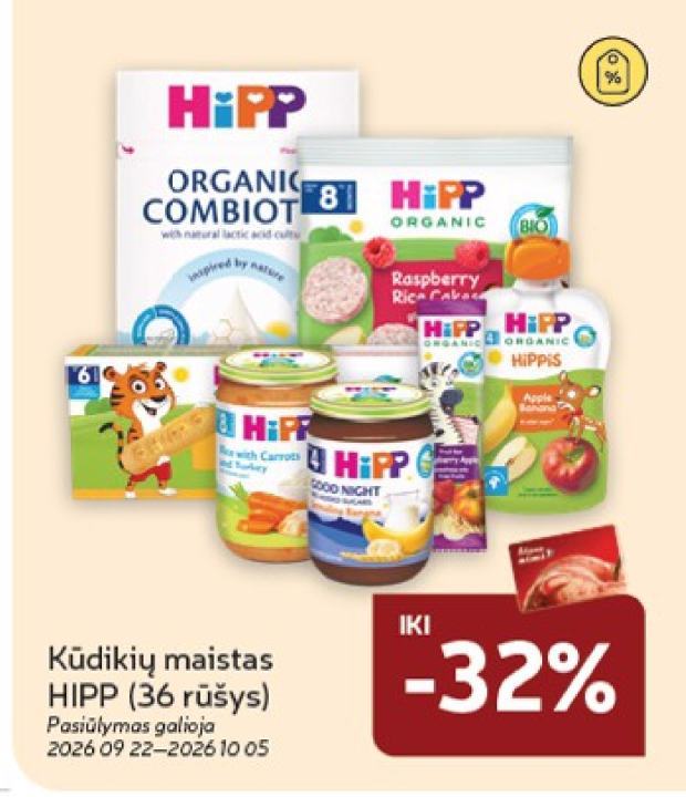 Kūdikių maistas HIPP