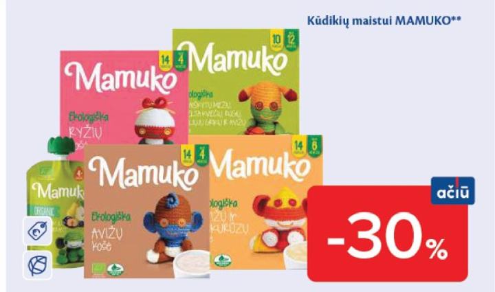 Kūdikių maistui MAMUKO