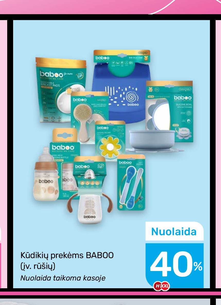 Kūdikių prekėms BABOO