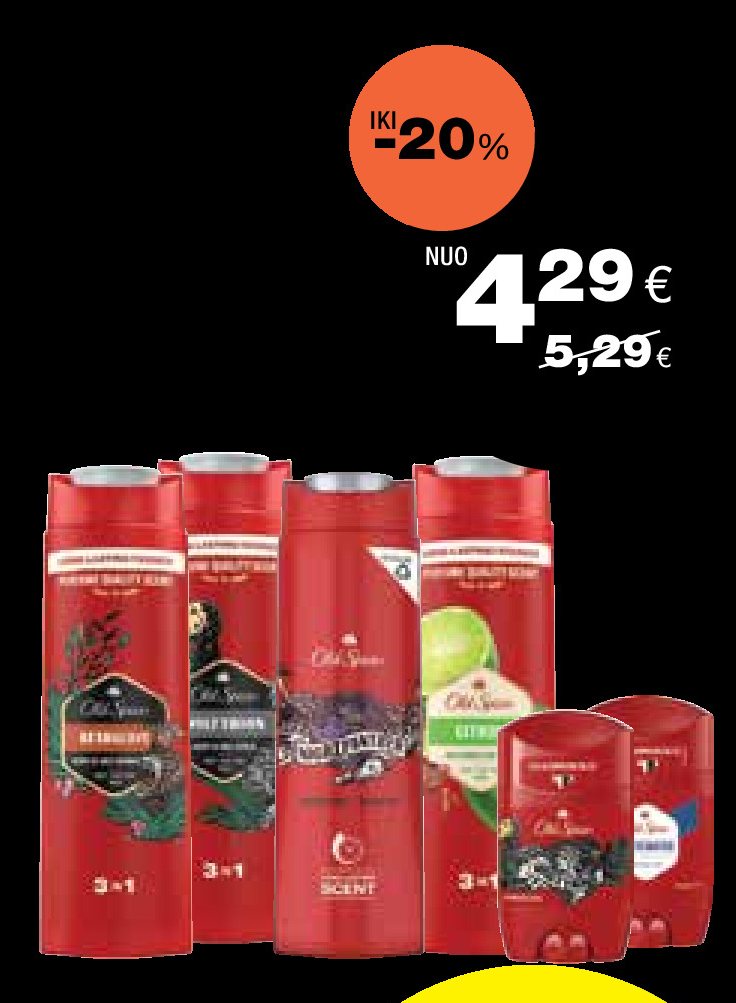 Kūno priežiūros priemonės OLD SPICE