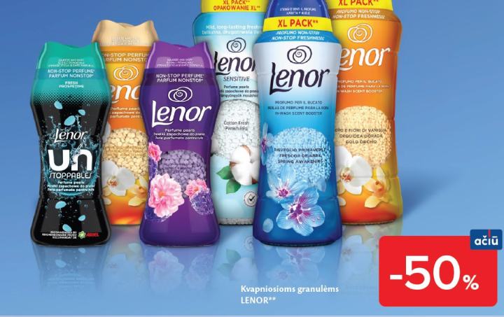 Kvapniosios granulės LENOR