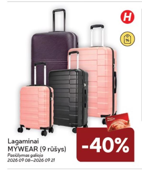 Lagaminai MYWEAR