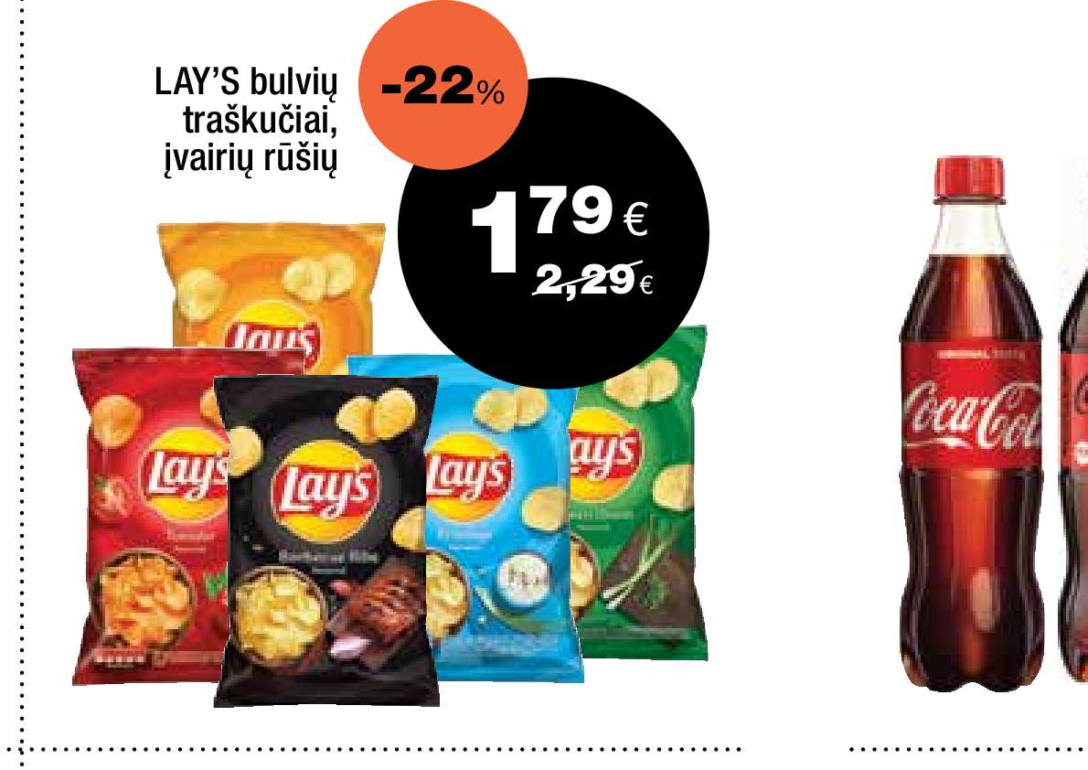 LAY'S bulvių traškučiai