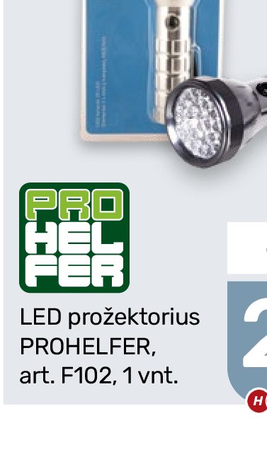 LED prožektorius PROHELFER, 1 vnt