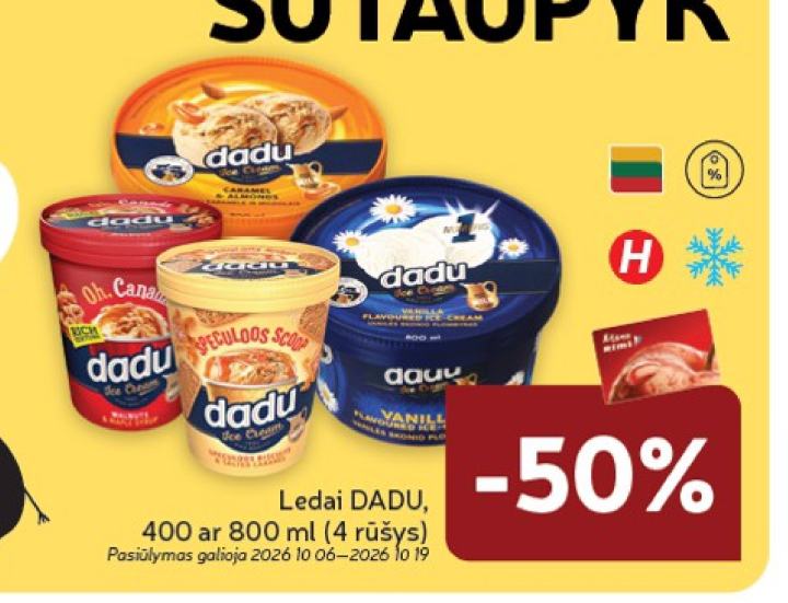 Ledai DADU, 800 ml