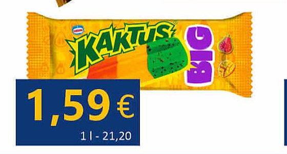 Ledai gvajavos ir mango sk. KAKTUS BIG, 75 ml