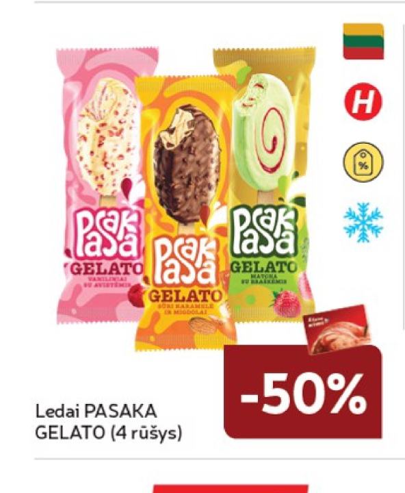 Ledai PASAKA GELATO