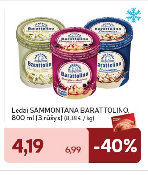 Ledai SAMMONTANA BARATTOLINO, 800 ml