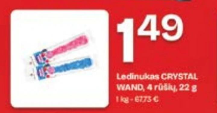 Ledinukas CRYSTAL WAND, 22 g