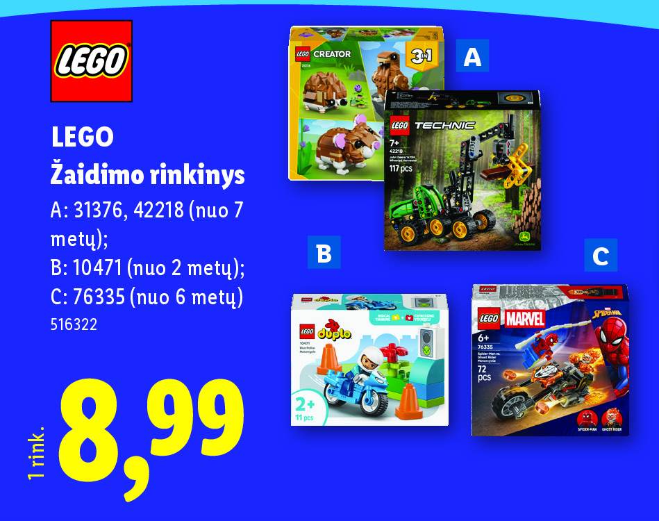 LEGO Žaidimo rinkinys