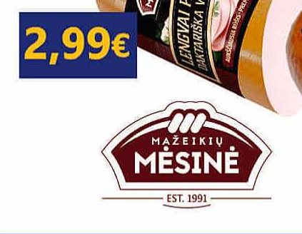 LENGVAI PARŪKYTA dešra