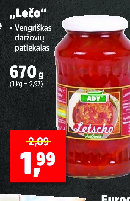 „Letšo“, 670 g