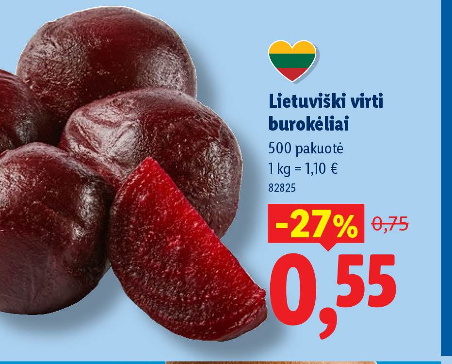 Lietuviški virti burokėliai