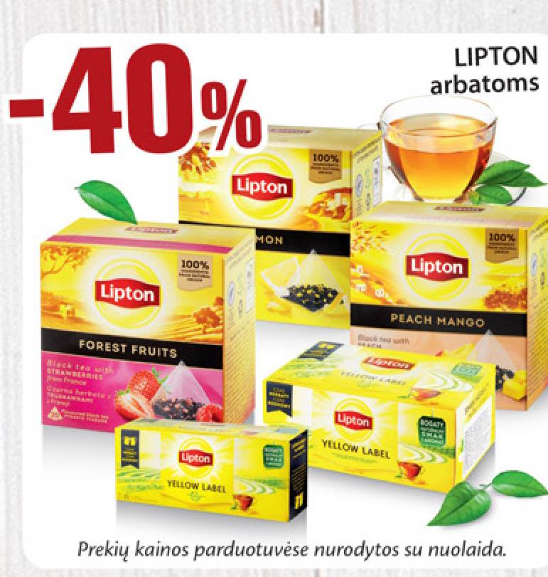 LIPTON arbatoms