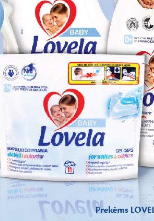 Lovela Baby Gel Caps for whites & colours
