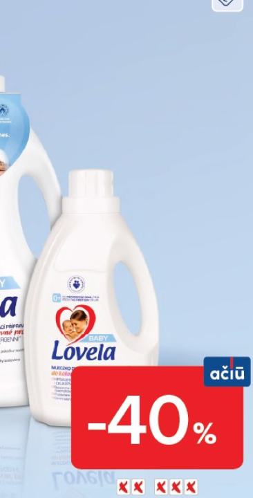 Lovela Baby Washing Milk for whites, 2.9 l