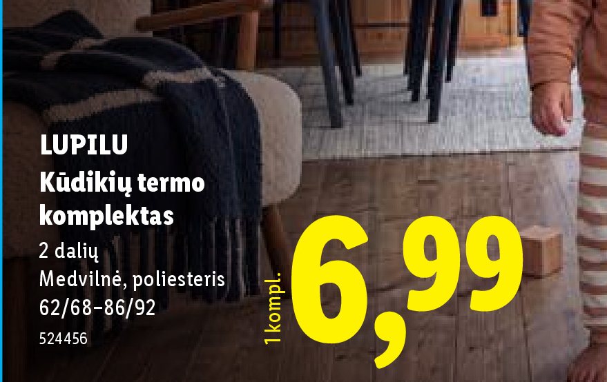 LUPILU Kūdikių termo komplektas