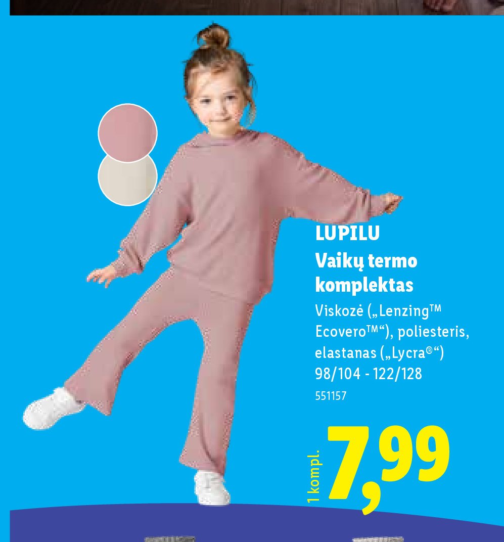 LUPILU Vaikų termo komplektas