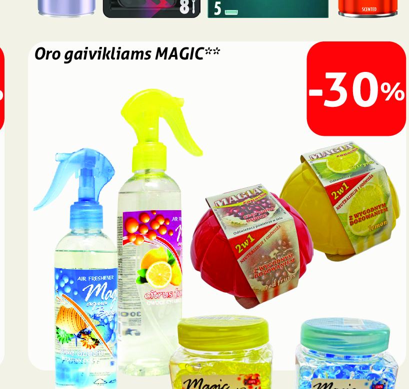 MAGIC oro gaivikliai