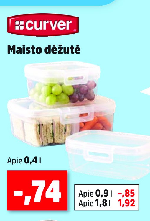 Maisto dėžutė, 0.4 l
