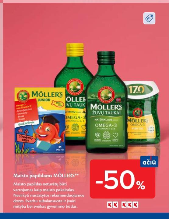 Maisto papildams MÖLLER'S