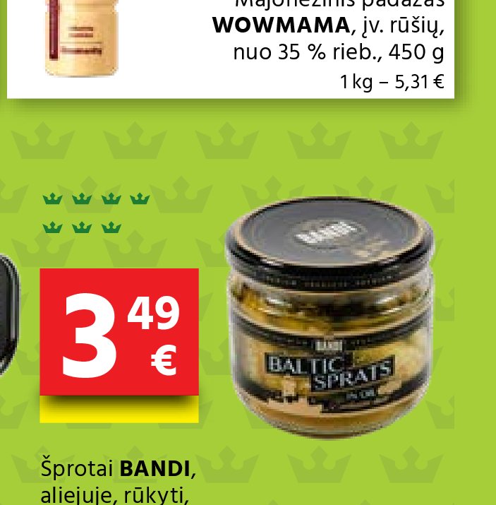 Majonezinis padažas WOWMAMA, 450 g