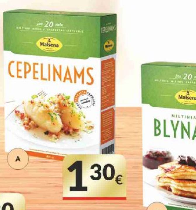 MALSENA Mišinys CEPELINAMS, 400 g