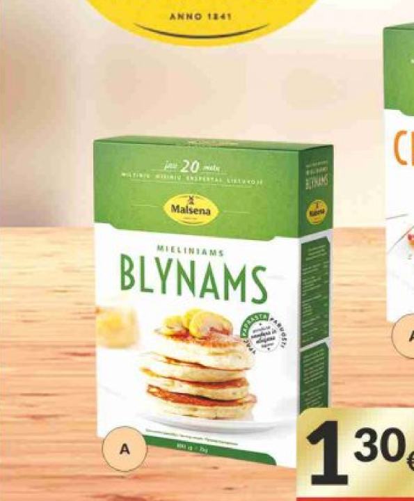 MALSENA Mišinys MIELINIAMS BLYNAMS, 400 g