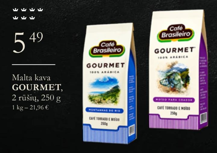 Malta kava GOURMET, 250 g
