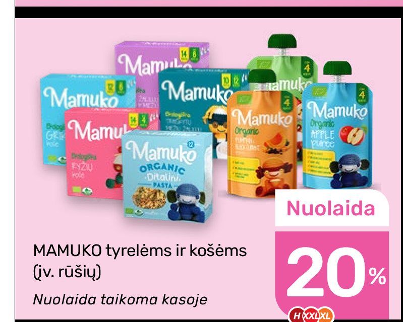 MAMUKO tyrelėms ir košėms