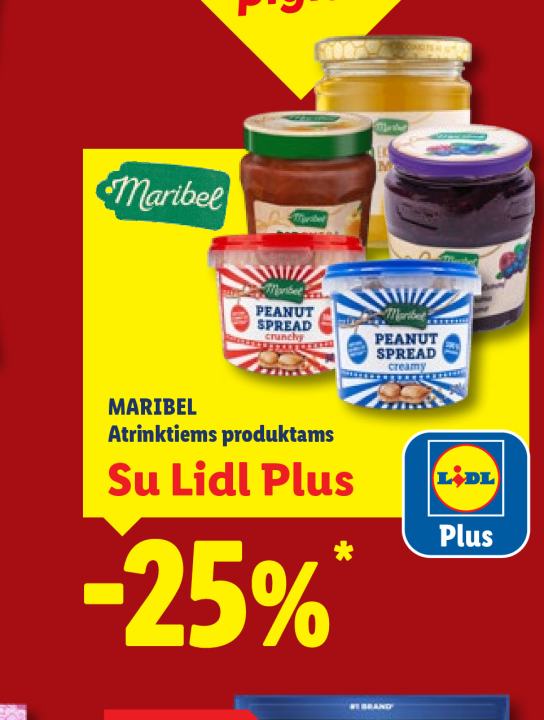 MARIBEL Atrinktiems produktams